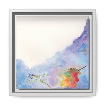 Joyous Brook, Print Canvas Framed