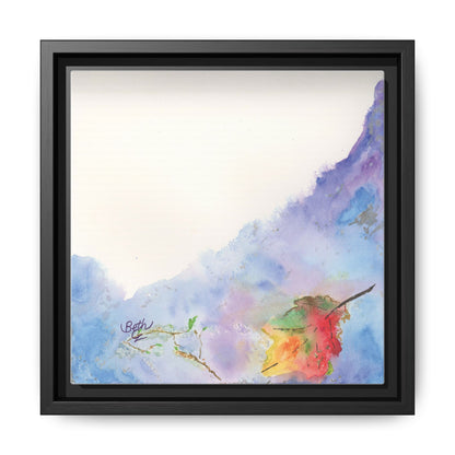 Joyous Brook, Print Canvas Framed