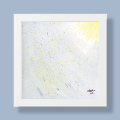 Silver Mist, Print Paper Framed