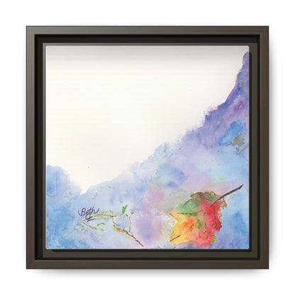 Joyous Brook, Print Canvas Framed