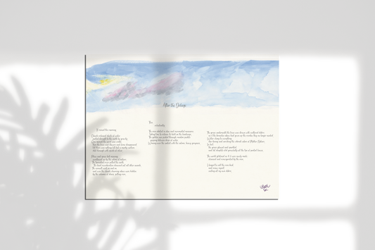 After The Deluge, Poem Paper