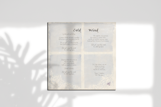 Cold Wind, Poem Paper