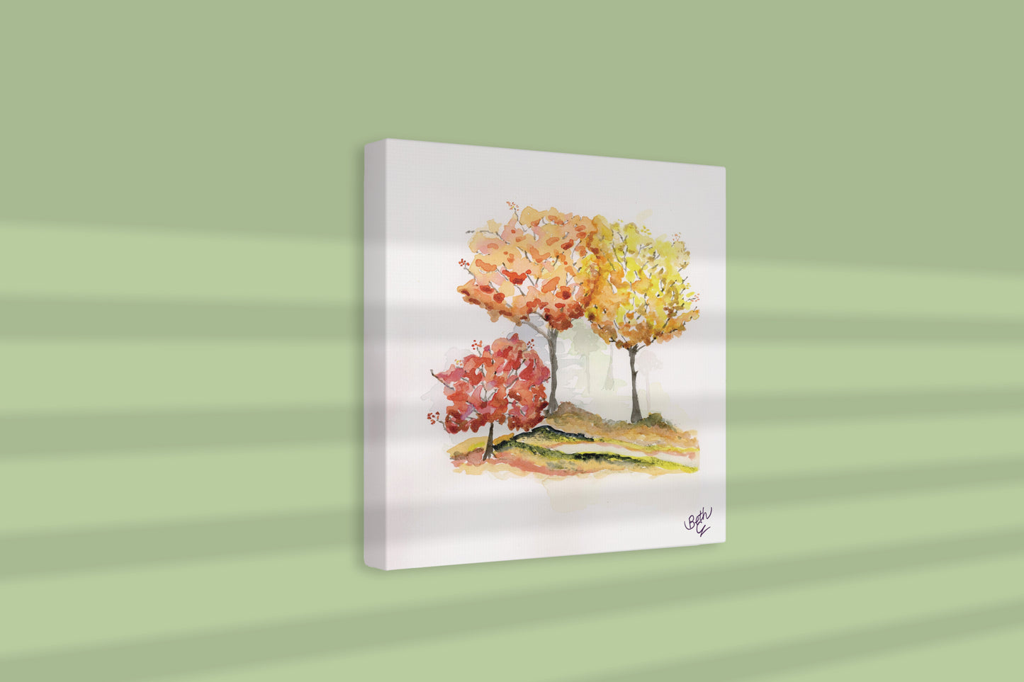 Colors, Print Canvas