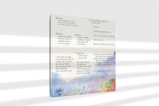 Joyous Brook, Print Canvas