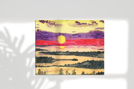 Letting Go of the Day, Print Paper