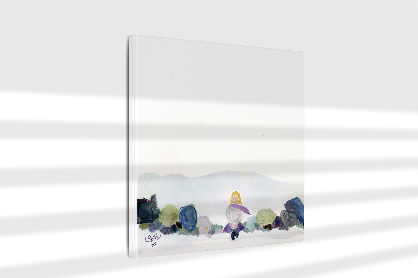 Outside My Window, Print Canvas