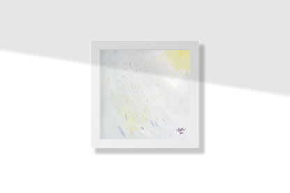 Silver Mist, Print Paper Framed