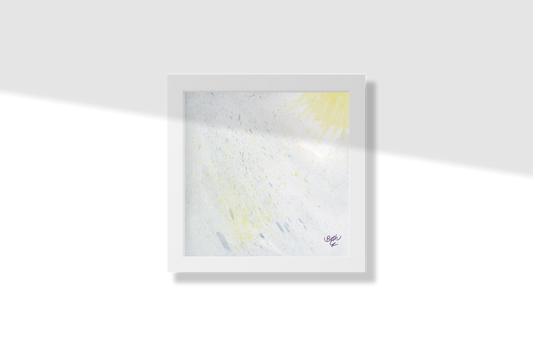 Silver Mist, Print Paper Framed