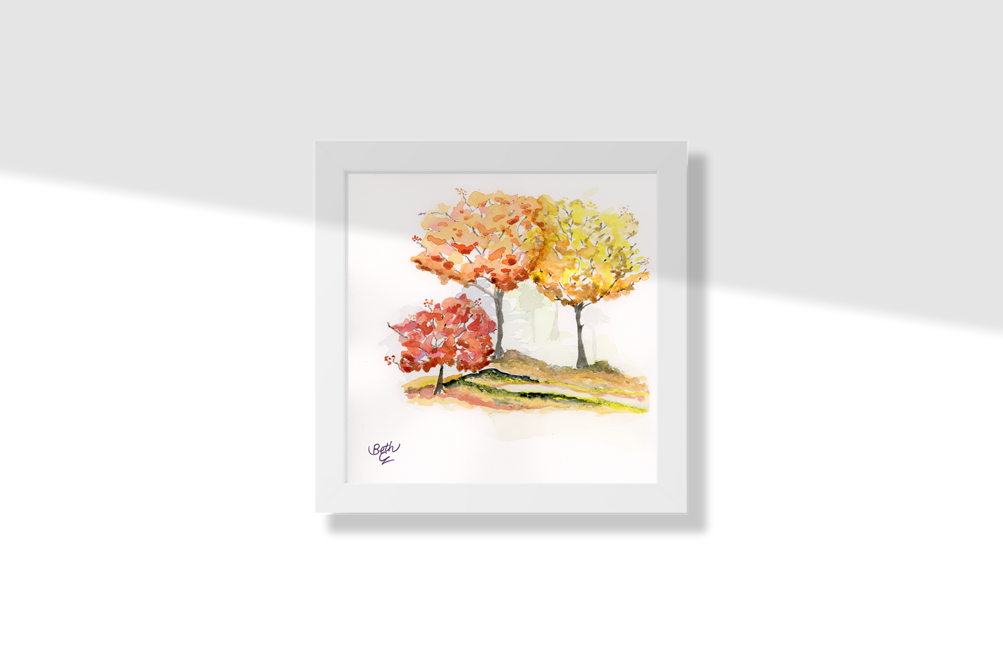 Colors, Print Paper Framed