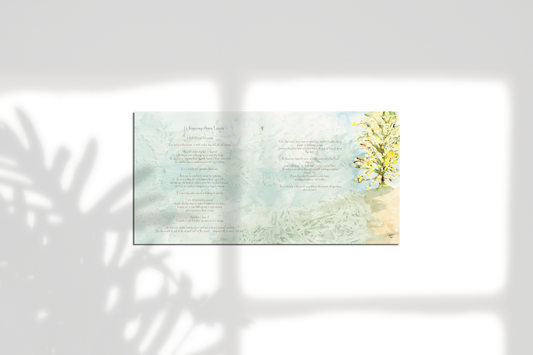 Whispering Aspen Leaves, Poem Paper