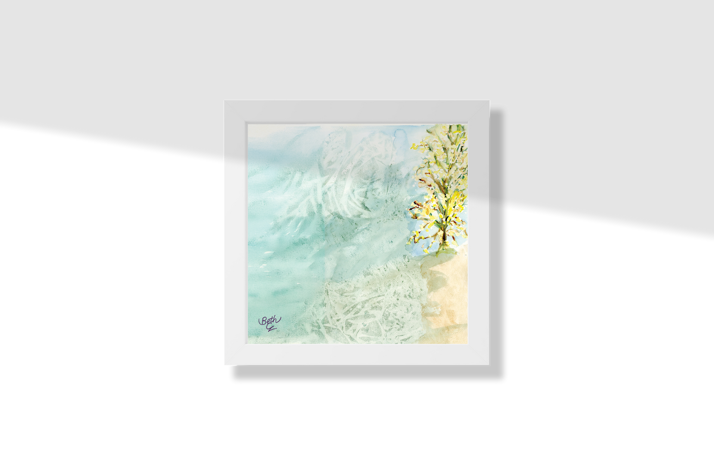 Whispering Aspen Leaves, Print Paper Framed