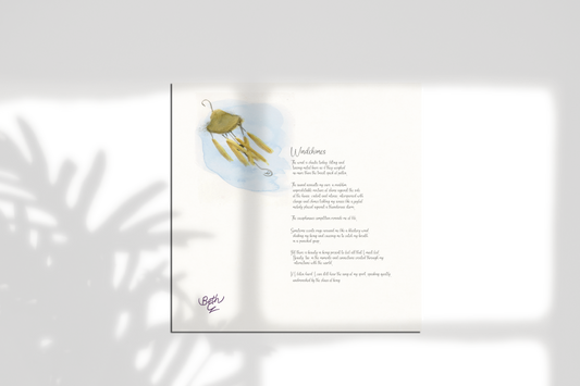 Windchimes, Poem Paper